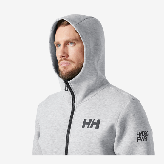 HELLY HANSEN m jopica 34264 949 HP OCEAL SAILING FULL-ZIP JACKET 2.0 grey melange
