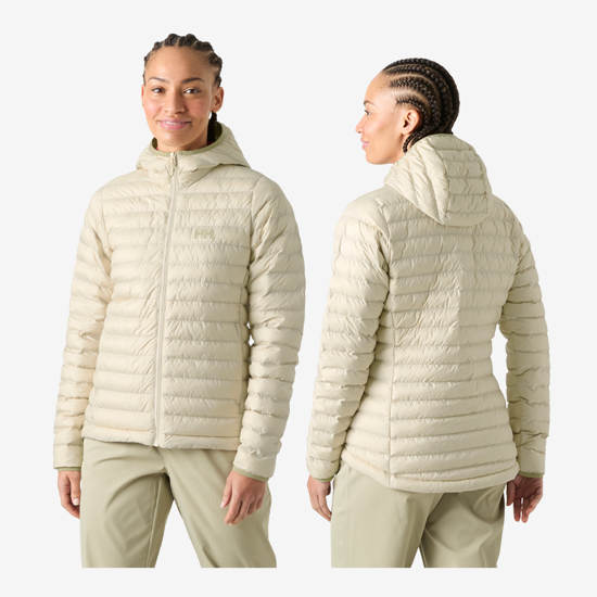 HELLY HANSEN ž jakna 63501 034 SIRDAL HOODED INSULATED JACKET cream