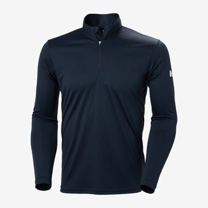 HELLY HANSEN m majica 49583 597 HH TECH 1/2 ZIP 2.0 navy