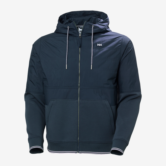 HELLY HANSEN m jopica 54649 597 KOSTER HYBRID FULL-ZIP HOODIE navy