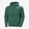 HELLY HANSEN m jopica 54649 390 KOSTER HYBRID FULL-ZIP HOODIE jungle green