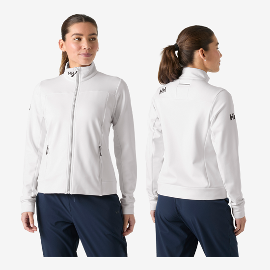 HELLY HANSEN ž jakna 34604 001 CREW FLEECE JACKET white