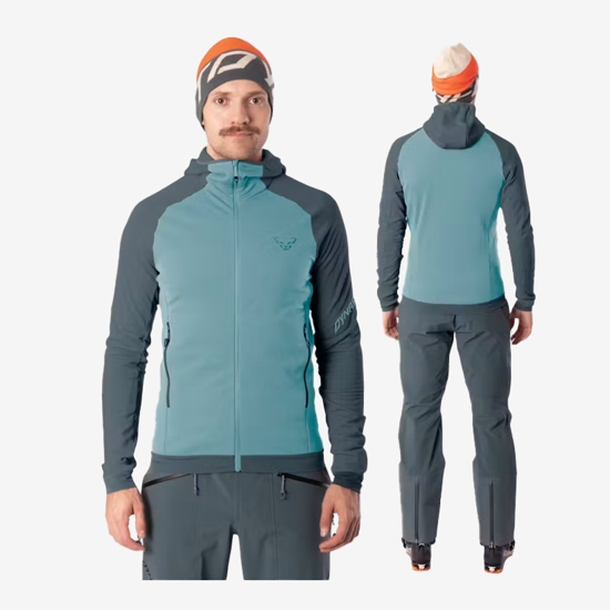 DYNAFIT m jopica 72112 722 RADICAL POLARTEC HOODED JACKET cinder
