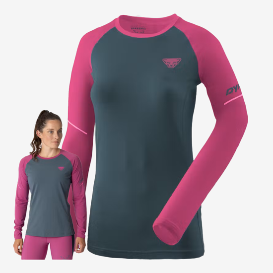 DYNAFIT ž majica 71157 6A51 ALPINE PRO LONGSLEEVE magenta