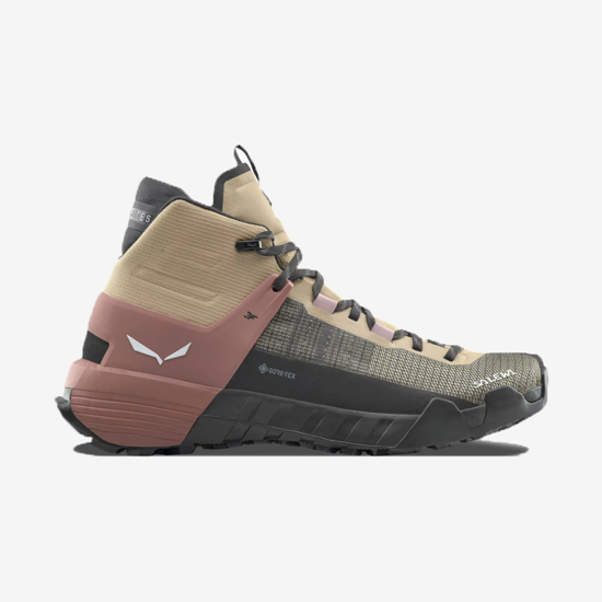 SALEWA ž pohodni čevlji 61454 7205 WILDFIRE NXT MID GORETEX® quicksand etruscan red