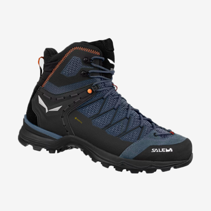 SALEWA m pohodni čevlji 61359 8769 TRAINER LITE MID GORE-TEX java blue black