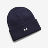 UNDER ARMOUR kapa 1373155-411 HALFTIME CUFF BEANIE midnight navy white
