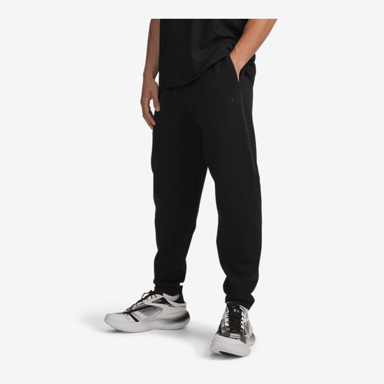 UNDER ARMOUR m hlače 6013427-008 UNSTOPPABLE FLEECE JOGGERS ultimate black