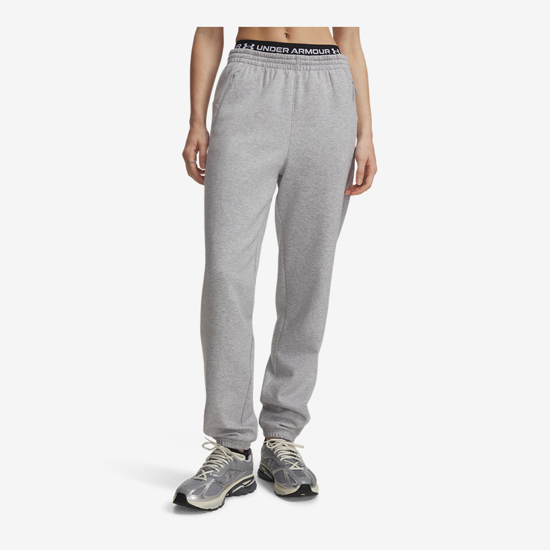 UNDER ARMOUR ž hlače 6013521-011 UNSTOPPABLE FLEECE GYM PANTS mod gray light heather mod gray
