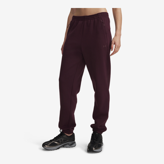 UNDER ARMOUR ž hlače 6013521-945 UNSTOPPABLE FLEECE GYM PANTS ox blood