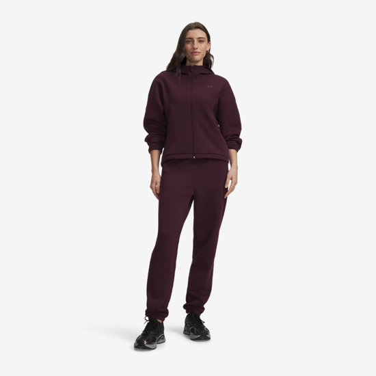 UNDER ARMOUR ž hlače 6013521-945 UNSTOPPABLE FLEECE GYM PANTS ox blood