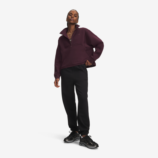 UNDER ARMOUR ž hlače 6013521-008 UNSTOPPABLE FLEECE GYM PANTS ultimate black