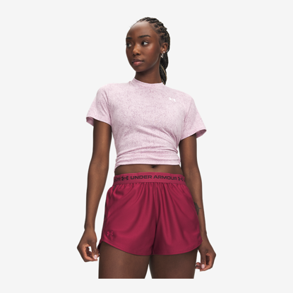 UNDER ARMOUR ž majica 6012302-647 TECH PIXELATE SHORT SLEEVE prime pink white