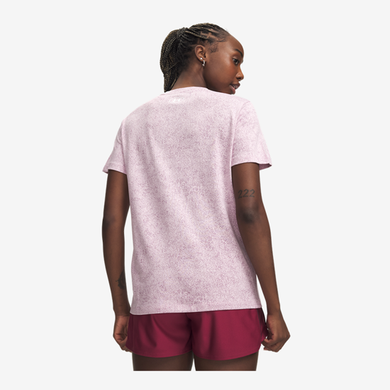 UNDER ARMOUR ž majica 6012302-647 TECH PIXELATE SHORT SLEEVE prime pink white