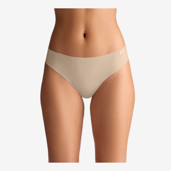 UNDER ARMOUR  ž spodnje perilo 1383897-111 PURE STRETCH 3-PACK BIKINI beige black