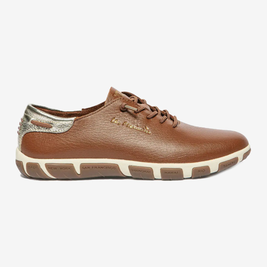 TBS ž čevlji JAZLACE M7P45 pecan champagnem