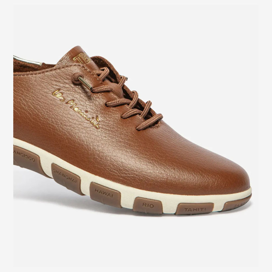 TBS ž čevlji JAZLACE M7P45 pecan champagnem