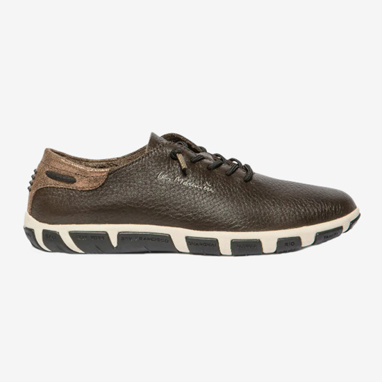 TBS ž čevlji JAZLACE M7M65 chocolate bronzem