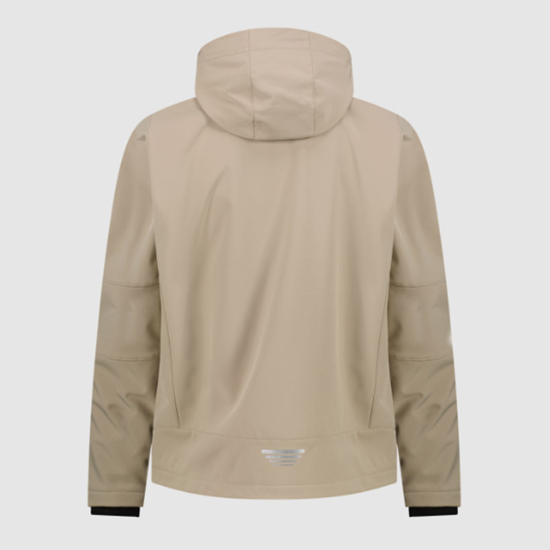 CMP m softshell 3A01787N P719 SOFTSHELL JACKET WITH DETACHABLE HOOD teak