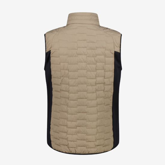 CMP m brezrokavnik 35Z2807 P719 HYBRID VEST WITH PRIMALOFT® BLACK THERMOPLUME® PADDING teak