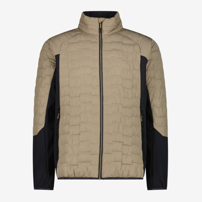 CMP m jakna 35Z2797 P719 HYBRID JACKET WITH PRIMALOFT® BLACK THERMOPLUME® PADDING teak