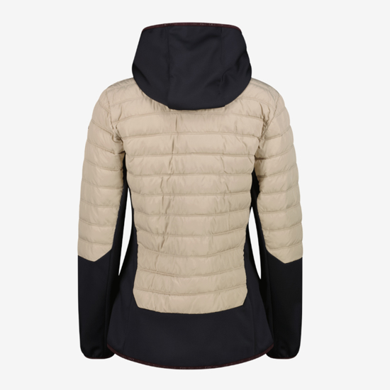 CMP ž jakna 35Z2566 P220 HYBRID JACKET WITH PRIMALOFT® BLACK THERMOPLUME® PADDING kaki