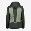 CMP ž jakna 36E1326 E624 HYBRID JACKET WITH FIXED HOOD green tea