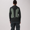 CMP ž jakna 36E1326 E624 HYBRID JACKET WITH FIXED HOOD green tea