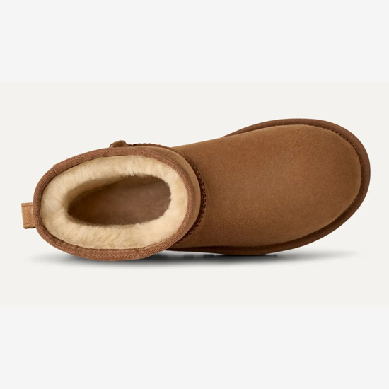 UGG ž škornji 1016222 CLASSIC MINI II chestnut