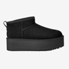 UGG ž škornji 1135092 CLASSIC ULTRA MINI PLATFORM black