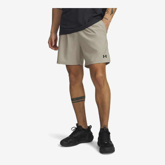 UNDER ARMOUR  m hlače 6009865-203 VANISH WOVEN 2.0 SHORTS timberwolf taupe black