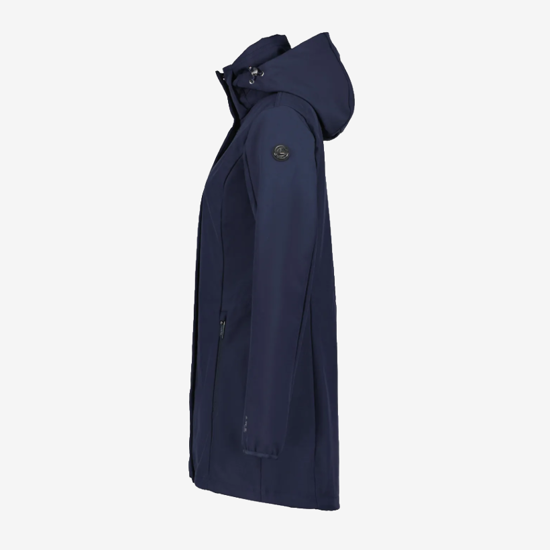LUHTA ž plašč 2 32430384L 390 ILONIEMI dark blue