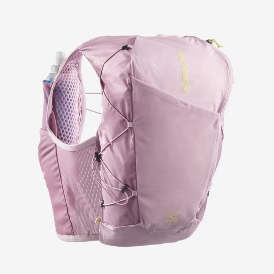 SALOMON nahrbtnik z bidonom  28613 ACTIVE SKIN 12 SET dawn pink dusky orchid butterfly