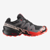 SALOMON m trail copati 492260 SPEEDCROSS 6 GTX black/fiery red/almond milk