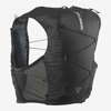SALOMON nahrbtnik z bidonom 21788 ACTIVE SKIN 4 SET black/metal