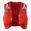 SALOMON nahrbtnik z bidonom 21779 ACTIVE SKIN 8 SET red dahlia/high risk red