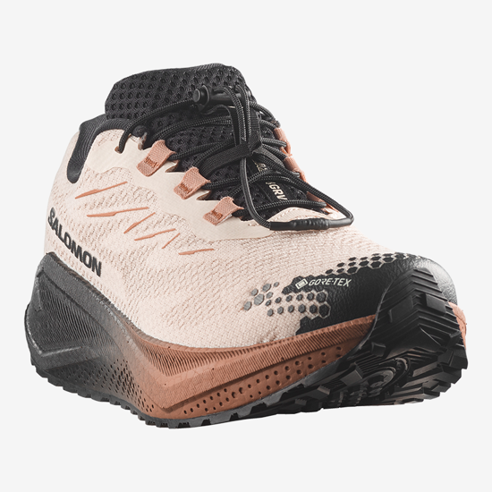 SALOMON m tekaški copati 454032 AERO BLAZE 4 GTX vanilla ice/black/burro