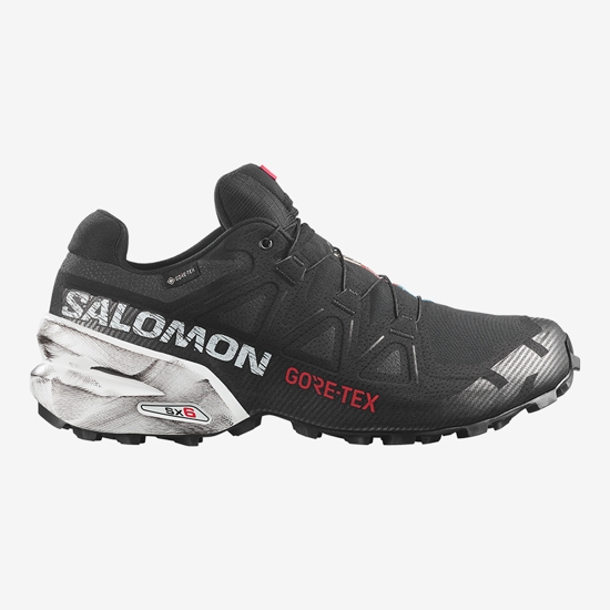 SALOMON m trail copati 491726 SPEEDCROSS 6 20 YEARS black white fiery red