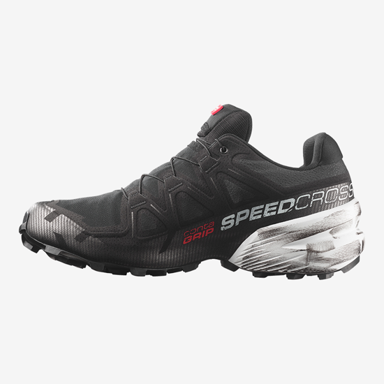 SALOMON m trail copati 491726 SPEEDCROSS 6 20 YEARS black white fiery red