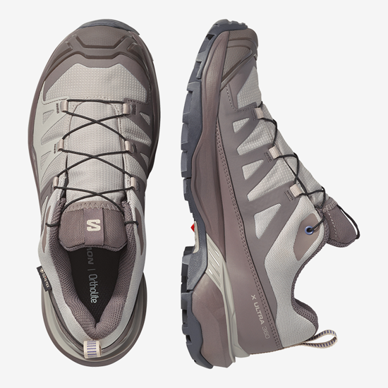 SALOMON ž pohodni čevlji 453918 X ULTRA 360 GTX paloma dark gull gray heron