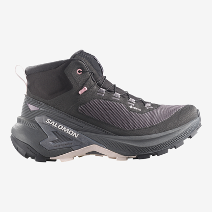 SALOMON ž pohodni čevlji 454097 GENESIS MID GTX black dawn pink lilac ash