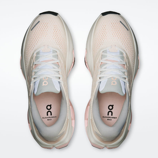 On ž tekaški copati 3WG30166062 CLOUDRUNNER 3 MAX white salt
