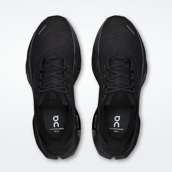 On m tekaški copati 3MG30201043 CLOUDRUNNER 3 MAX black black
