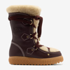 SOREL ž škornji NL6132 630 ONA AVE™ ALPINE TALL LUX WATERPROOF red lodge