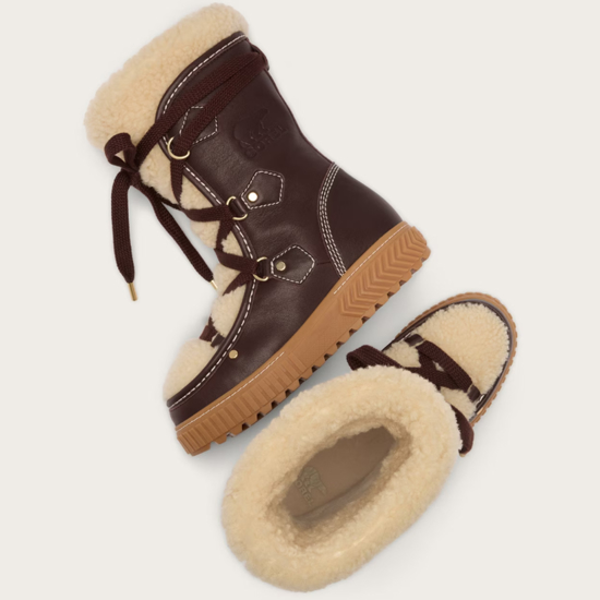 SOREL ž škornji NL6132 630 ONA AVE™ ALPINE TALL LUX WATERPROOF red lodge