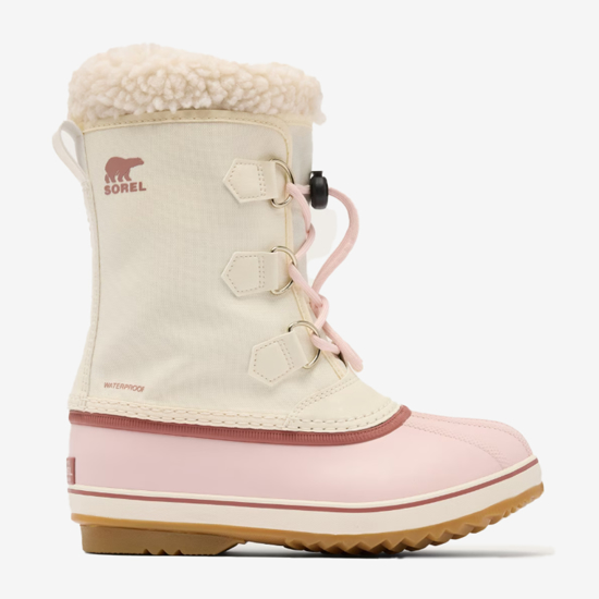SOREL otr škornji NC5382 117 LITTLE KIDS YOOT  PAC™ NYLON WATERPROOF snow pink salt