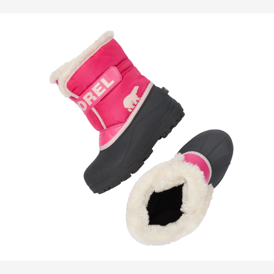 SOREL otr škornji NC5379 693 SNOW COMMANDER™ ultra pink, pink salt