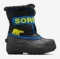 SOREL otr škornji SNOW COMMANDER™ black super blue