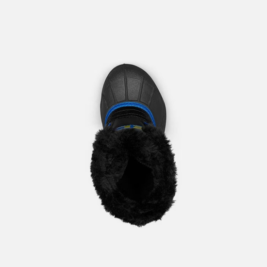 SOREL otr škornji NC5379 011 SNOW COMMANDER™ black super blue