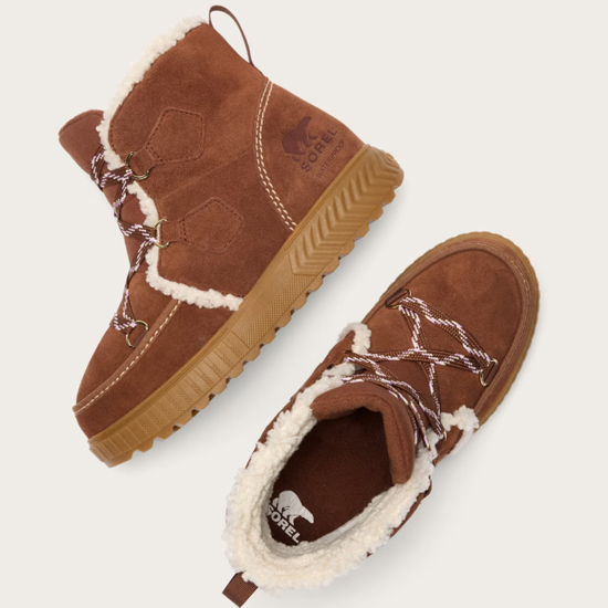SOREL OTR ŠKORNJI NY5371 244 BIG KIDS ONA AVE™ ALPINE WATERPROOF dark auburn gum